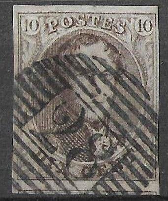 Belgische postzegels  -  nummer 10, Verzenden