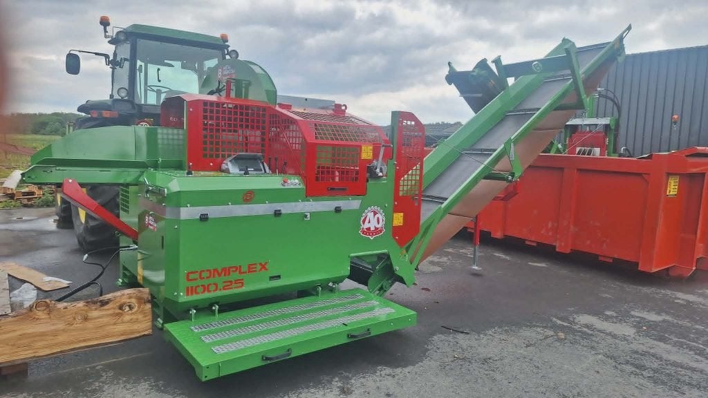 combiné pour le bois de chauffage COMPLEX 1100, 6 m³ ou plus, Enlèvement, Chêne, Troncs d'arbres