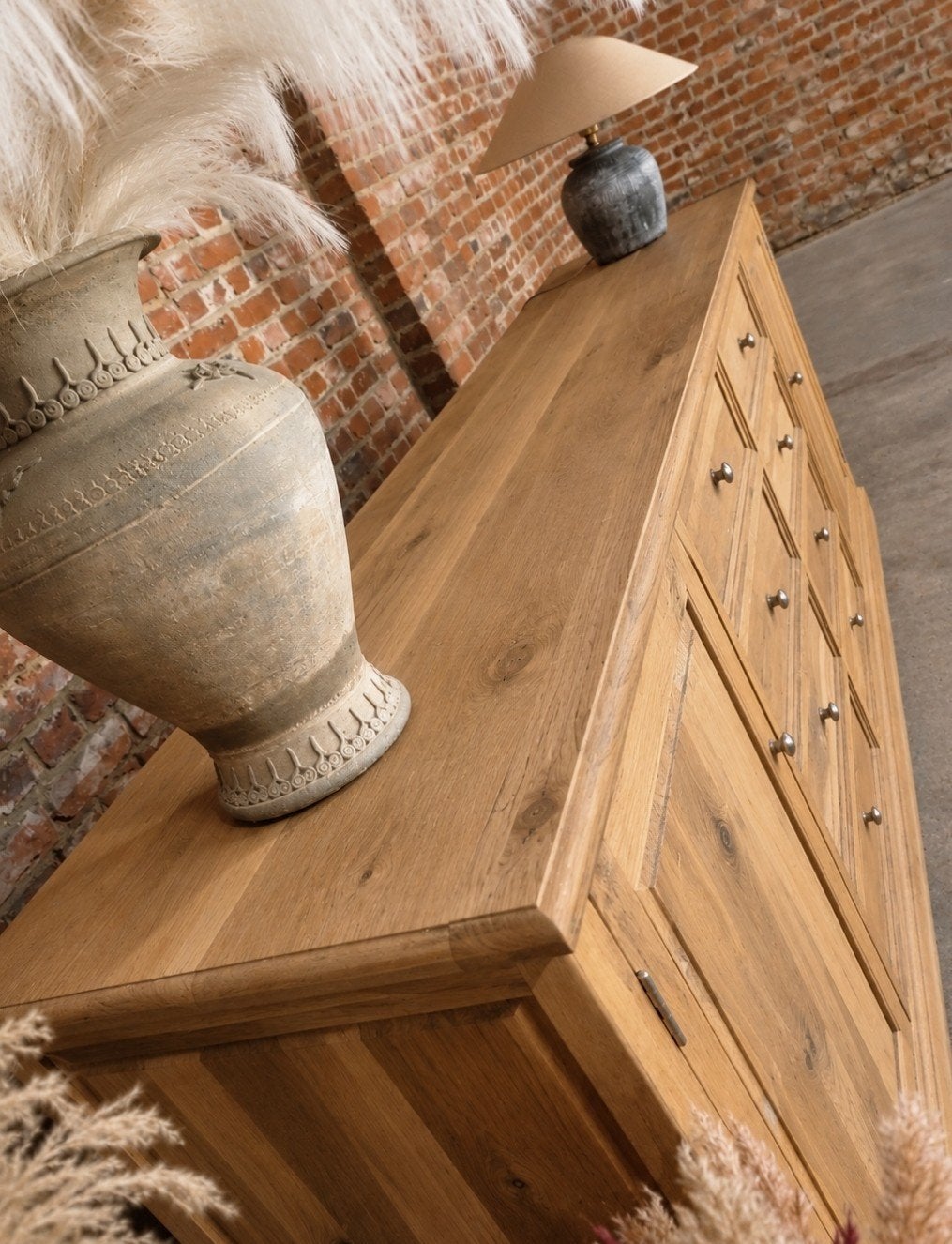 eiken dressoir ART:210/26, Huis en Inrichting, Ophalen, Gebruikt, ., Eikenhout