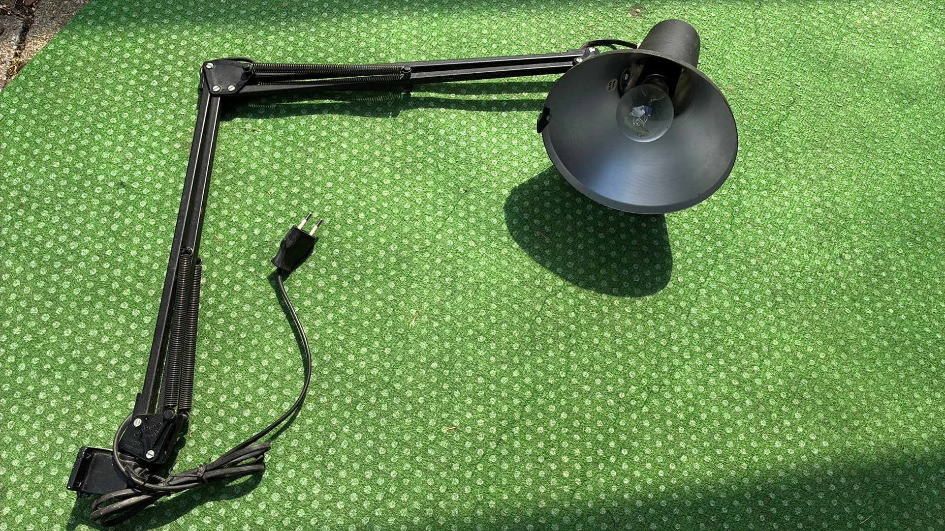 Lampe de bureau noire, Enlèvement, Comme neuf