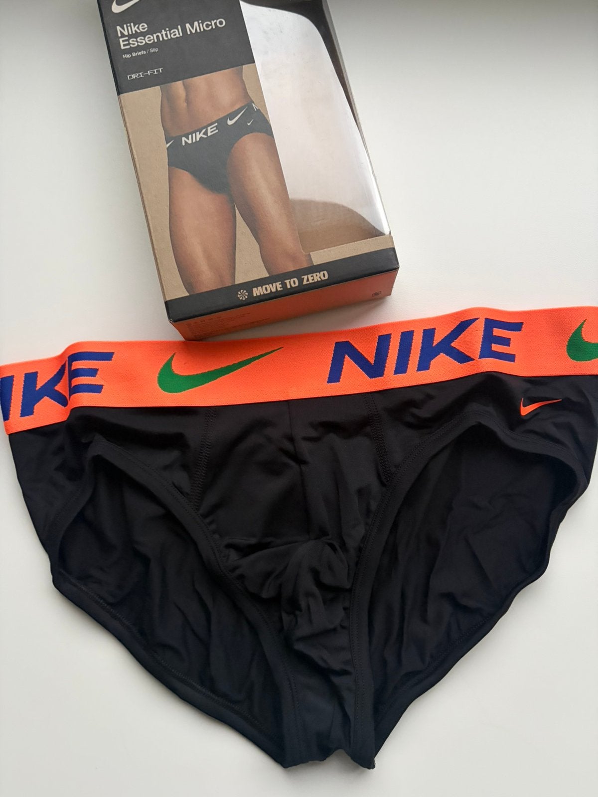Nike Microfiber Slip maat M, Verzenden, Zwart, Slip