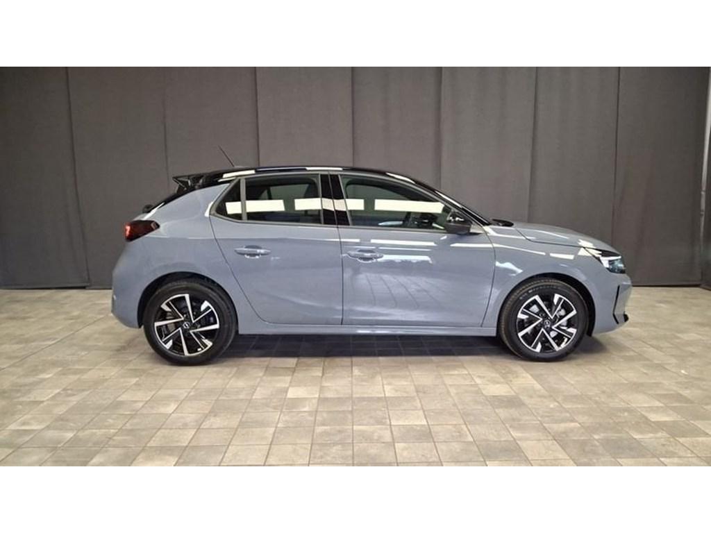 Opel Corsa Turbo Start/Stop GS, Auto's, Zwart, 100 pk, https://public.car-pass.be/vhr/7ee6ba13-f553-4107-a3e4-58056d19adb9, 117 g/km