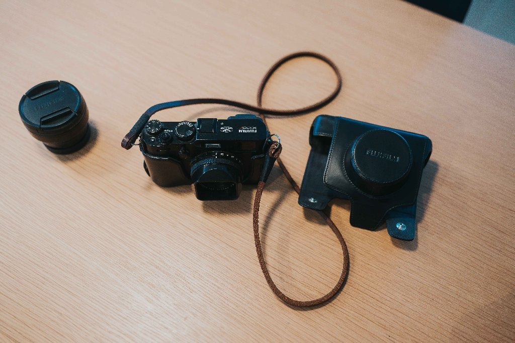 fujifilm X100F zwart met telelens en accessoires, Sans zoom optique, Compact, Enlèvement, Utilisé