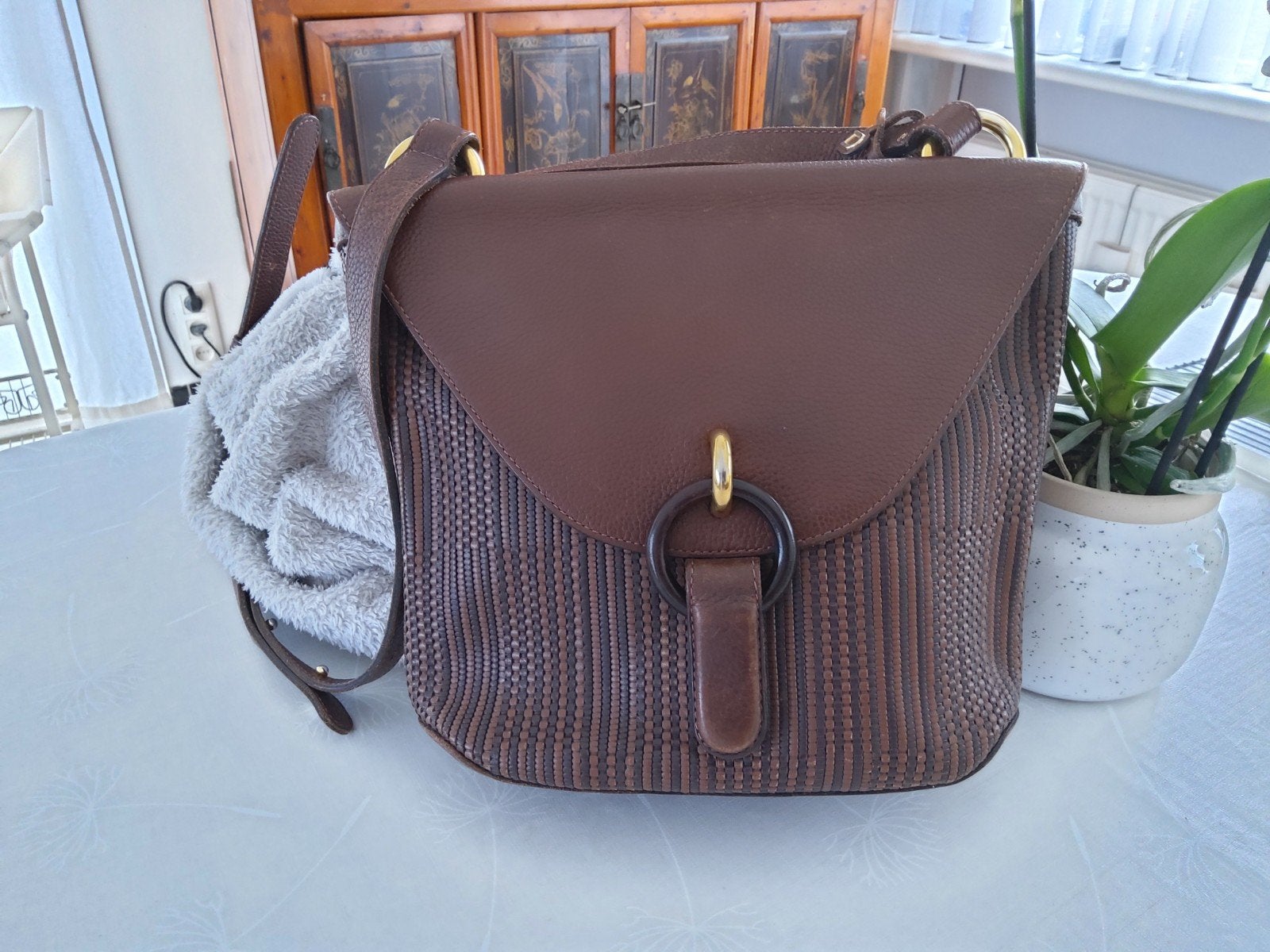 Delvaux  Mimosa, Handtassen en Accessoires, Ophalen of Verzenden, Bruin