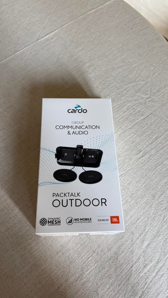 Cardo Packtalk outdoor ski/snowboard communication and audio, Enlèvement ou Envoi, Comme neuf