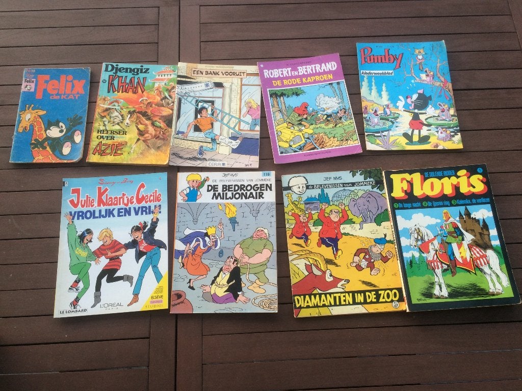 Bandes dessinées 9 pièces, Livres, Plusieurs BD, Enlèvement, Utilisé, Diverse Auteurs