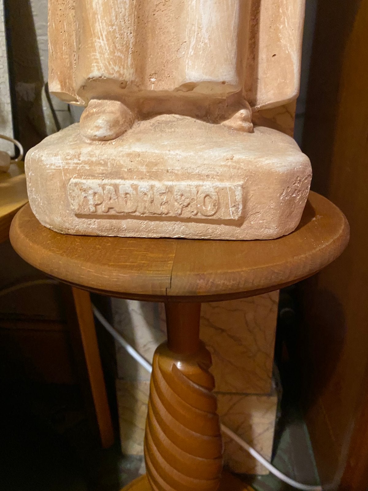 PÈRE PIO, Enlèvement ou Envoi