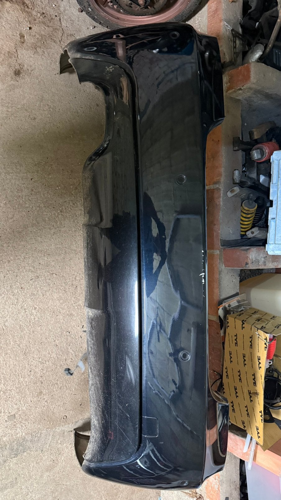 Bmw e60 mpakket achterbumper, Ophalen, Voor, BMW
