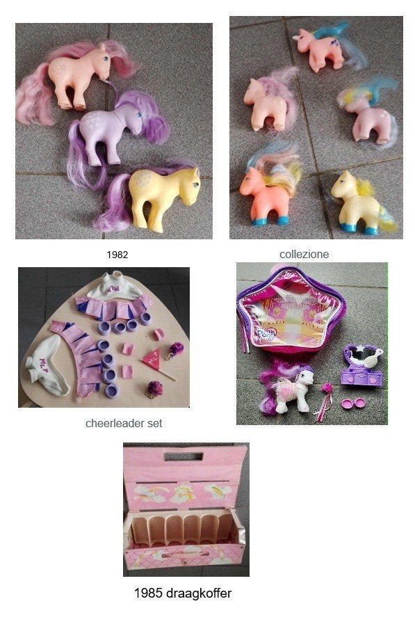 vintage my little pony, Ophalen of Verzenden