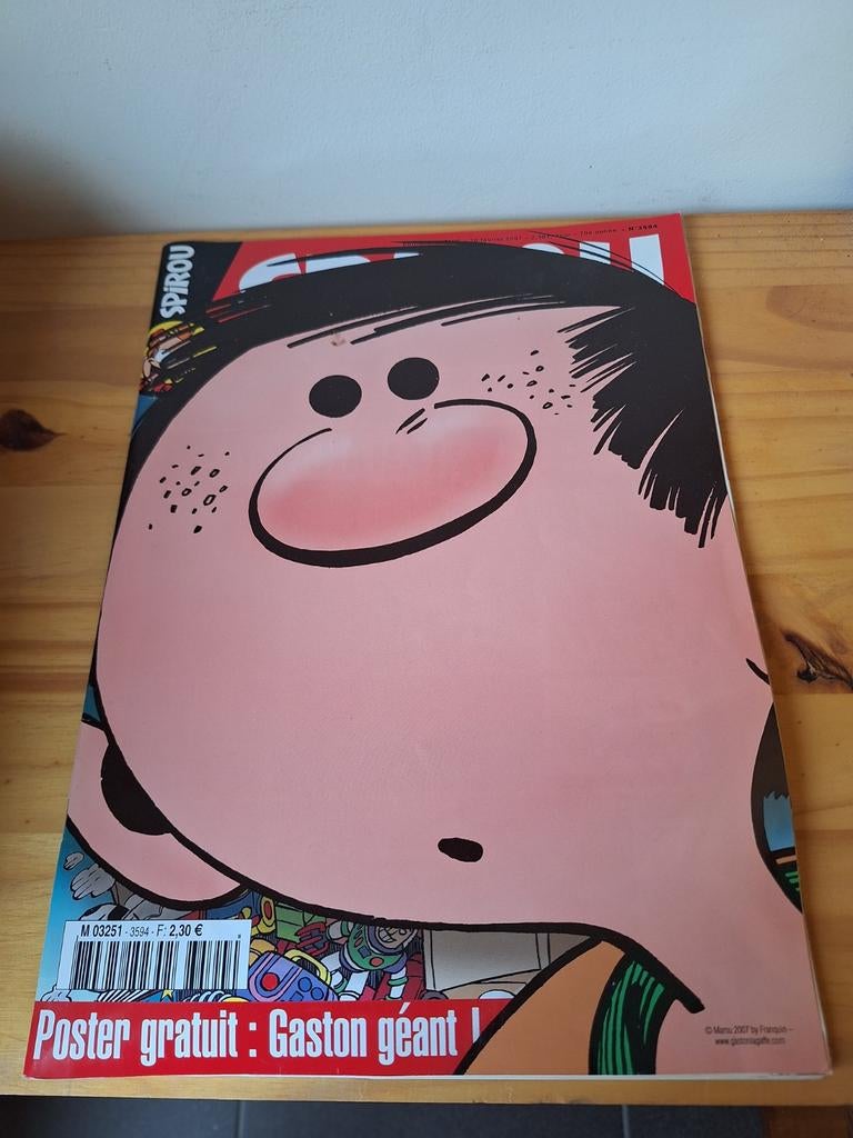 Spirou, Eén stripboek, Franquin, Ophalen, Gelezen
