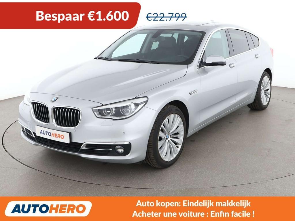 BMW 5 Serie 520 520d GT (bj 2017, automaat), Auto's, BMW, Achterwielaandrijving, Lichtsensor, 5 deurs, Zilver of Grijs