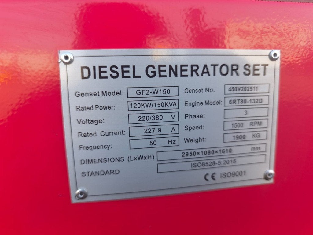 kabelgranuleermachine en generator, Doe-het-zelf en Bouw, Aggregaten, Dieselolie, Geluidgedempt, Ophalen of Verzenden, Zo goed als nieuw