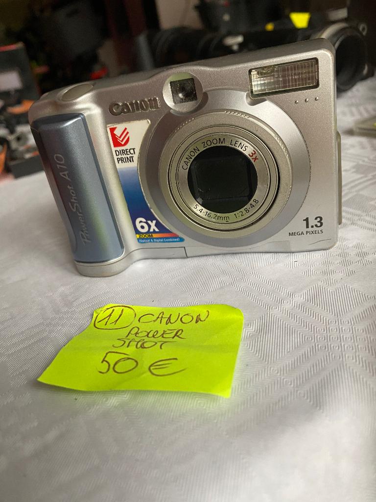 Appareil photo, Enlèvement, Utilisé, Canon