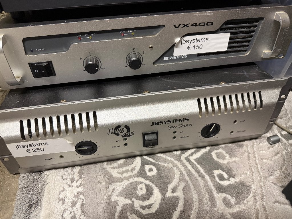 JB Systems CTwo 450 + JB Systems VX400, Ophalen, Gebruikt
