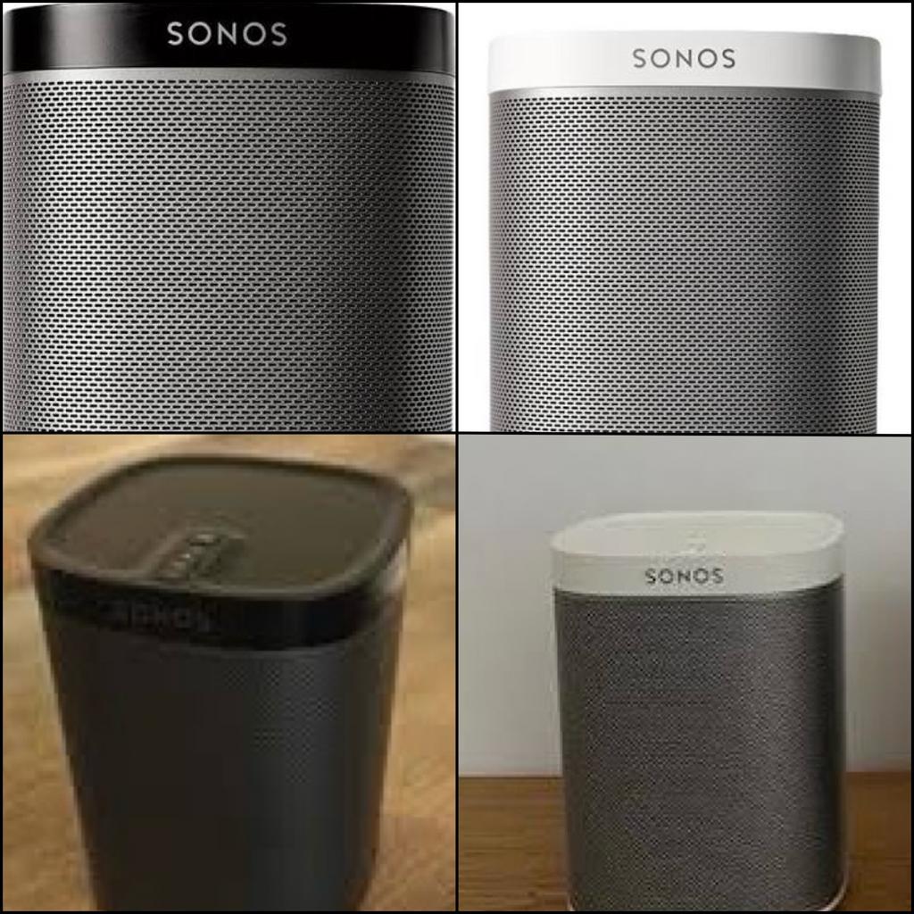 Sonos Play:1 / RUILEN (zwart voor wit), Ophalen, Zo goed als nieuw, Sonos