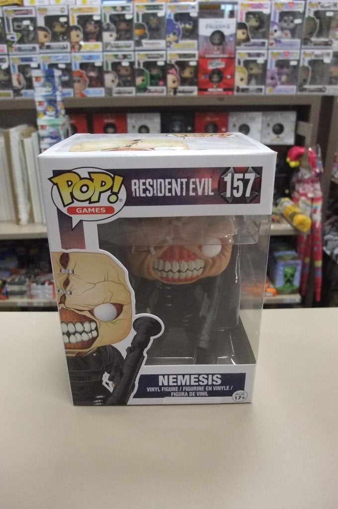 Nemesis 157 POP! Games Resident evil, Collections, Jouets miniatures, Comme neuf, Enlèvement ou Envoi
