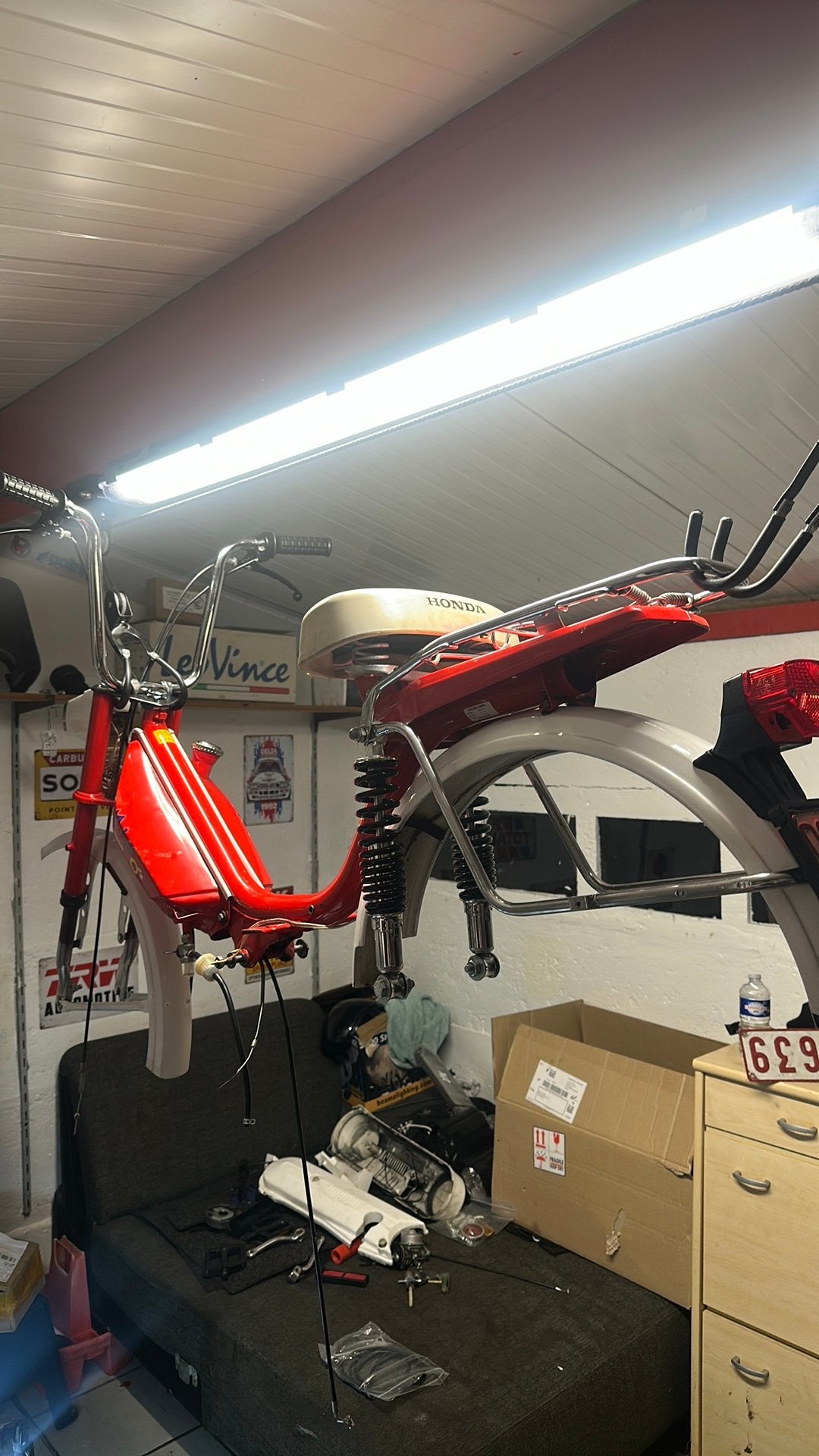 Honda camino lees beschrijving, Fietsen en Brommers, Ophalen, Frame