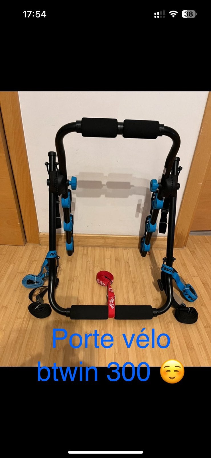 Porte vélo btwin porte velo btwin porte vélos decathlon, Autos : Divers, Porte-vélos, Enlèvement, Utilisé