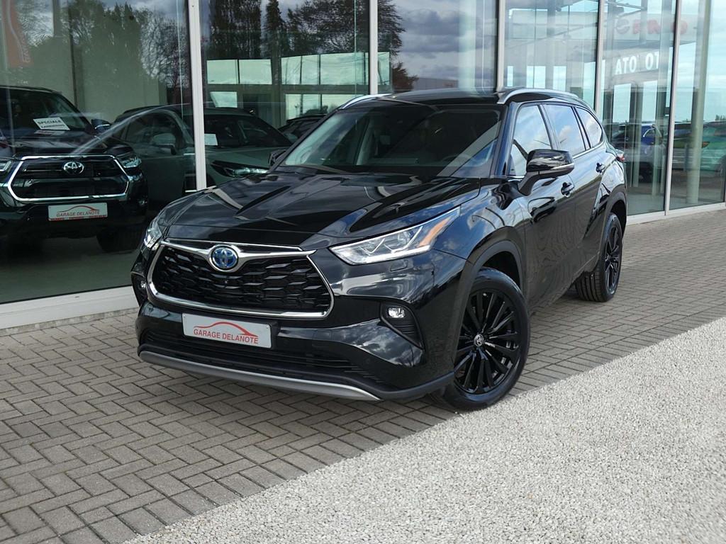 Toyota highlander Hybrid AWD Premium Plus 7PL +PANO/OPEN DAK, Auto's, Toyota, Automaat, Gebruikt, 4 cilinders, 2487 cc