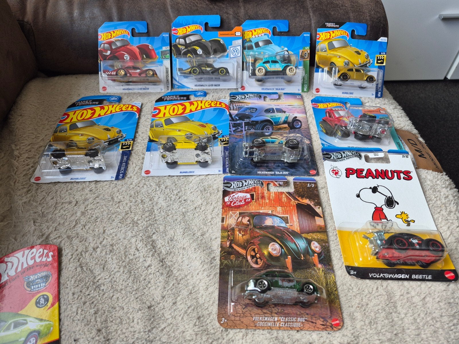 hot wheels vw kever 10 stuks, Enlèvement ou Envoi, Neuf, Voiture, Autres marques
