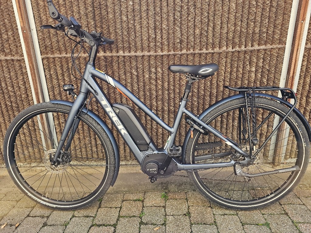 Trek UM3+ e-bike dames – Bosch – 500 Wh – slechts 5341 km, Zo goed als nieuw, Minder dan 47 cm, 50 km per accu of meer, Ophalen