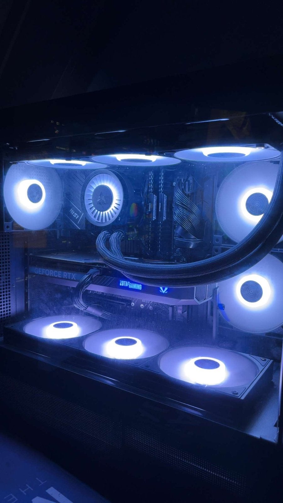 Gaming pc i7 12700kf, rtx 5070,32gb ddr4, 32 GB, Comme neuf, 4 Ghz ou plus, Enlèvement