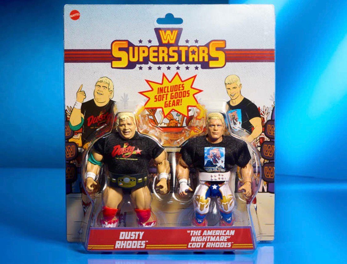 WWE Superstars 2-Pack * Dusty & Cody Rhodes * Factory Sealed, Ophalen of Verzenden, Nieuw