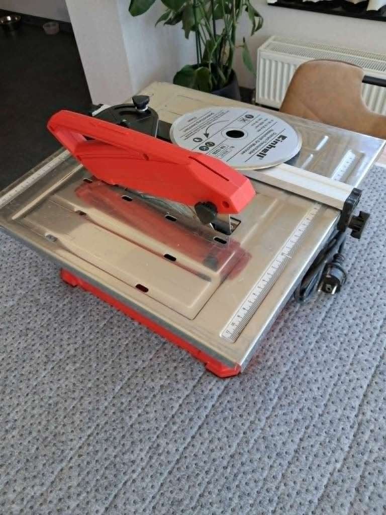 Einhell natte tegelsnijder TC-TC 800, Enlèvement, Utilisé, Autres matériaux, Carrelage de sol