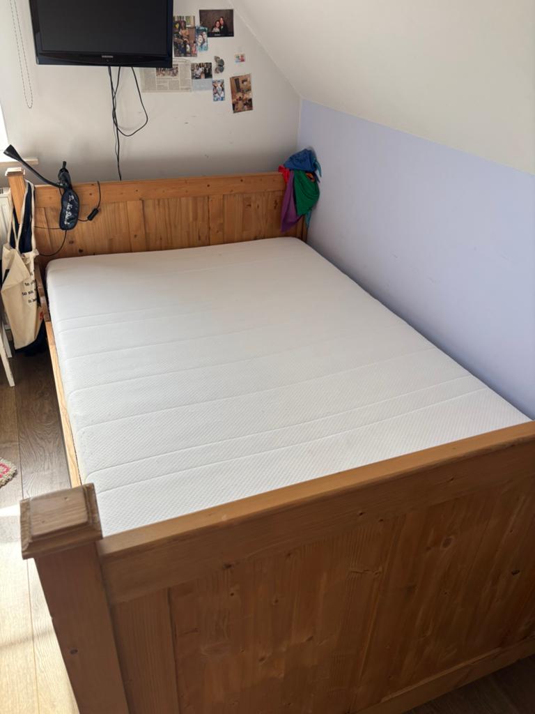 Bed , twijfelaar, Ophalen, Gebruikt, Twijfelaar