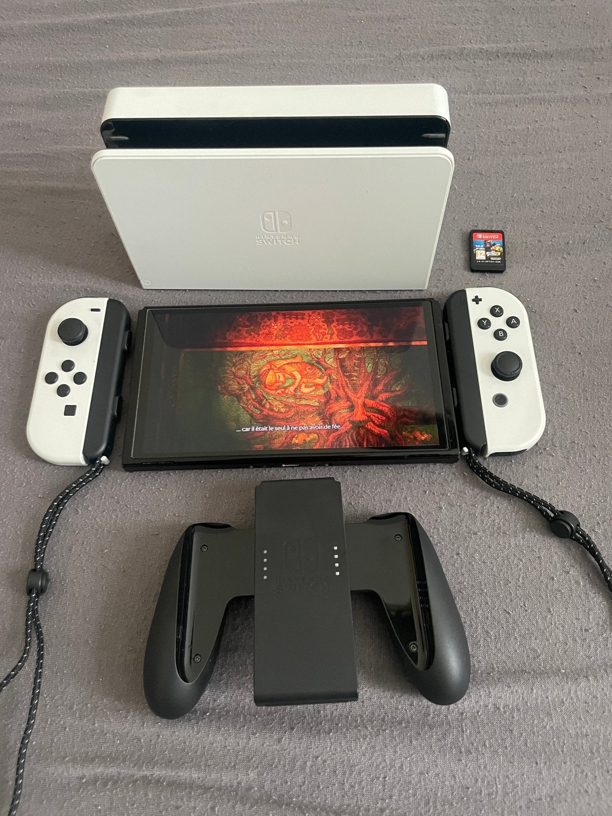 Nintendo Switch OLED, Games en Spelcomputers, Spelcomputers | Nintendo Switch, Ophalen, Zo goed als nieuw, Switch OLED