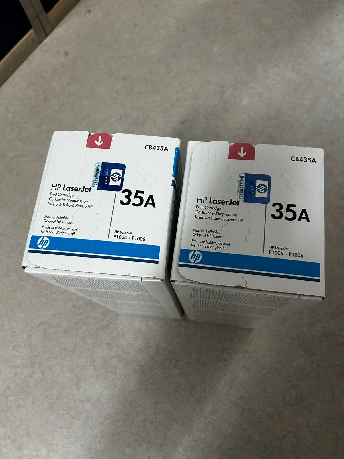 Lot 2 toners HP LaserJet 35A / CB435A neufs, Enlèvement ou Envoi, Neuf