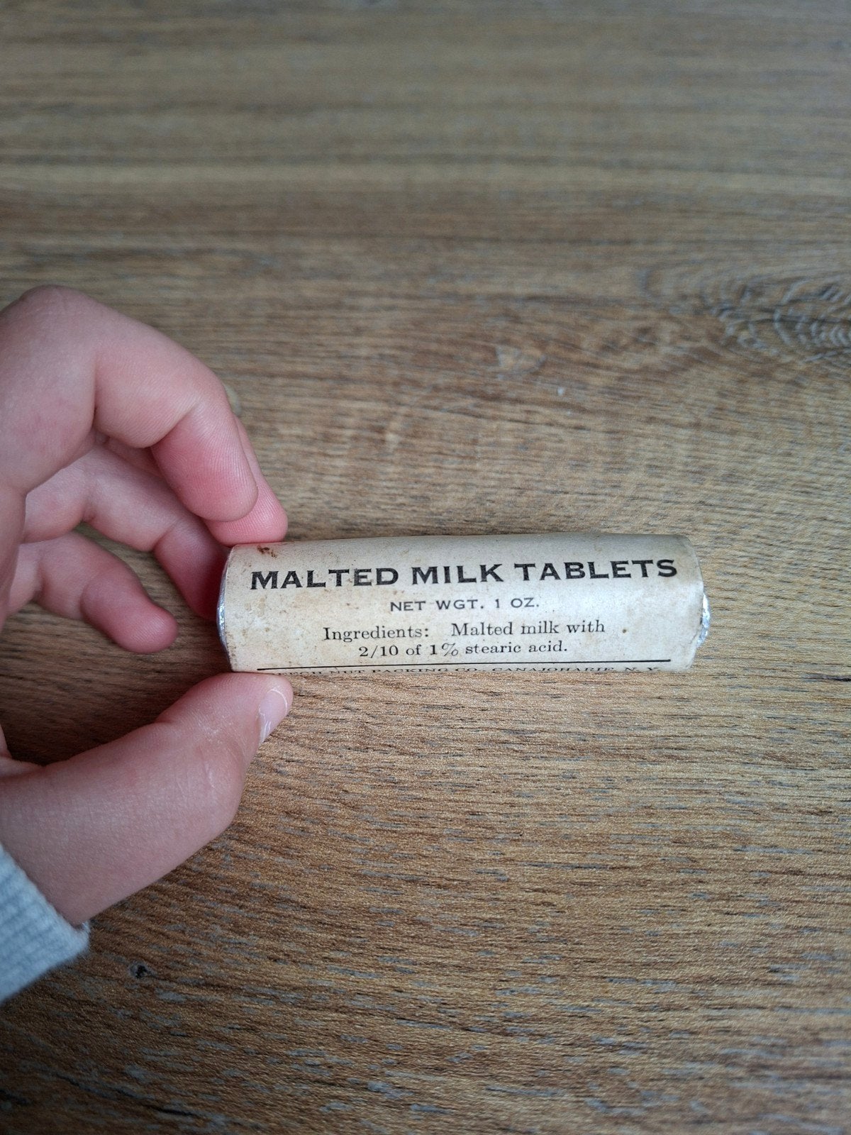 WW2 US malted milk tablets, Ophalen of Verzenden