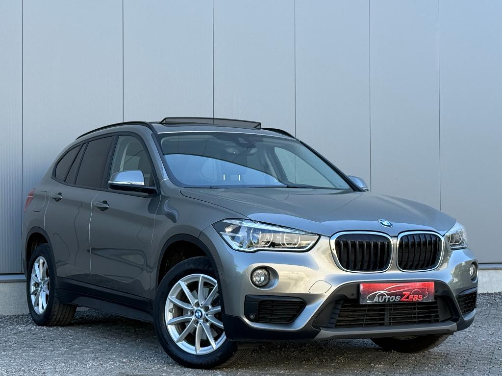 BMW X1 2.0dA sDrive18 Pano Camera Led Cruise Elek.Achterklep, Autos, BMW, X1, Argent ou Gris, Achat, Entreprise
