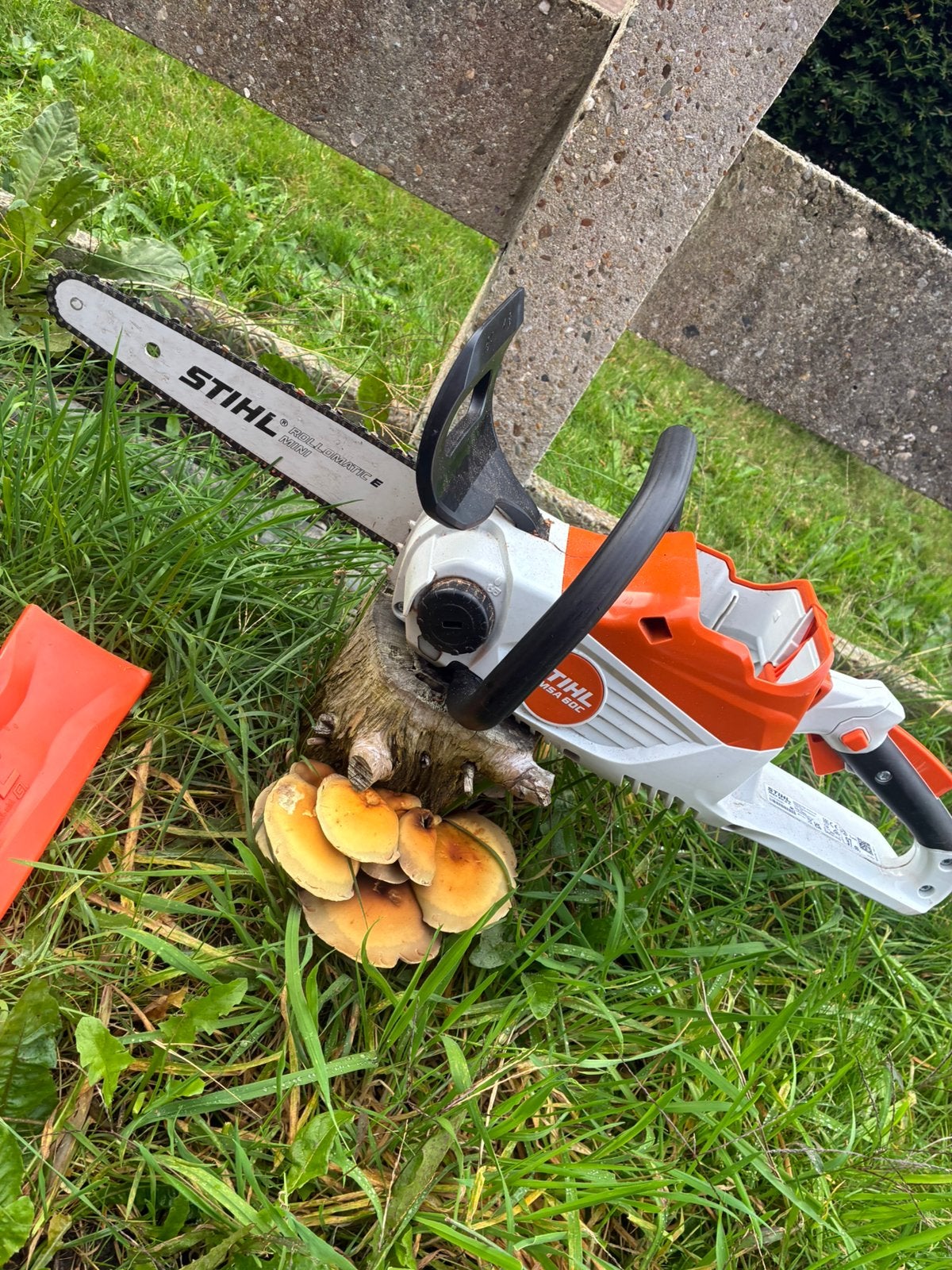 STIHL MSA 60 C accu-kettingzaag – Bijna nieuw!, Tuin en Terras, Ophalen, Zo goed als nieuw