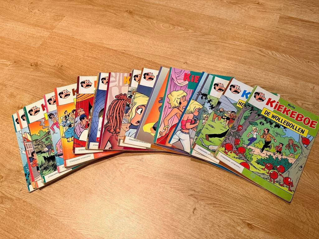21 strips Kiekeboe, Boeken, Ophalen of Verzenden, Zo goed als nieuw