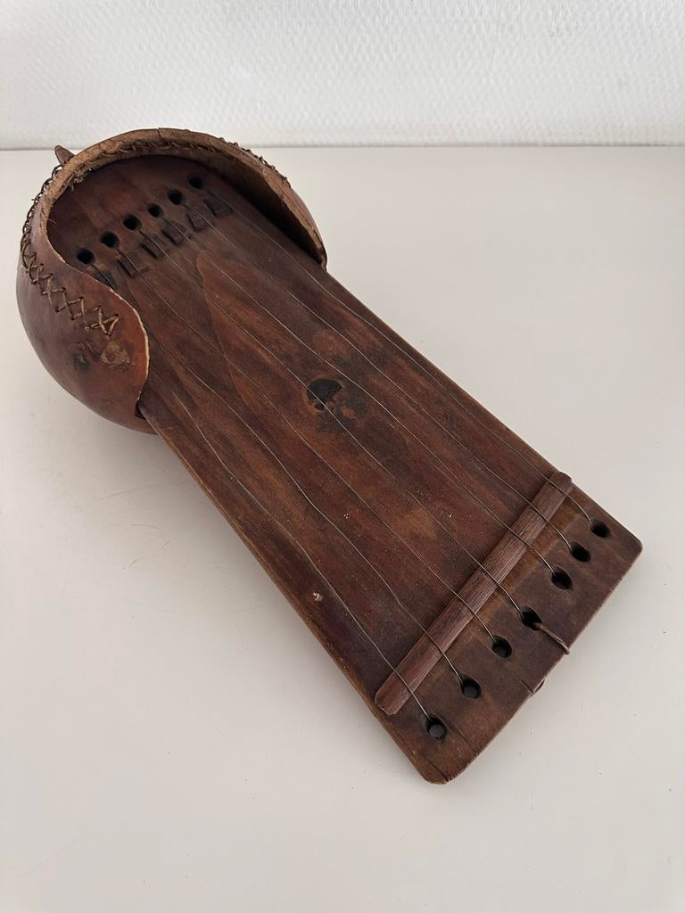 Antieke Senufo Mbira harp privé Collectie Antropoloog 1950, Verzenden