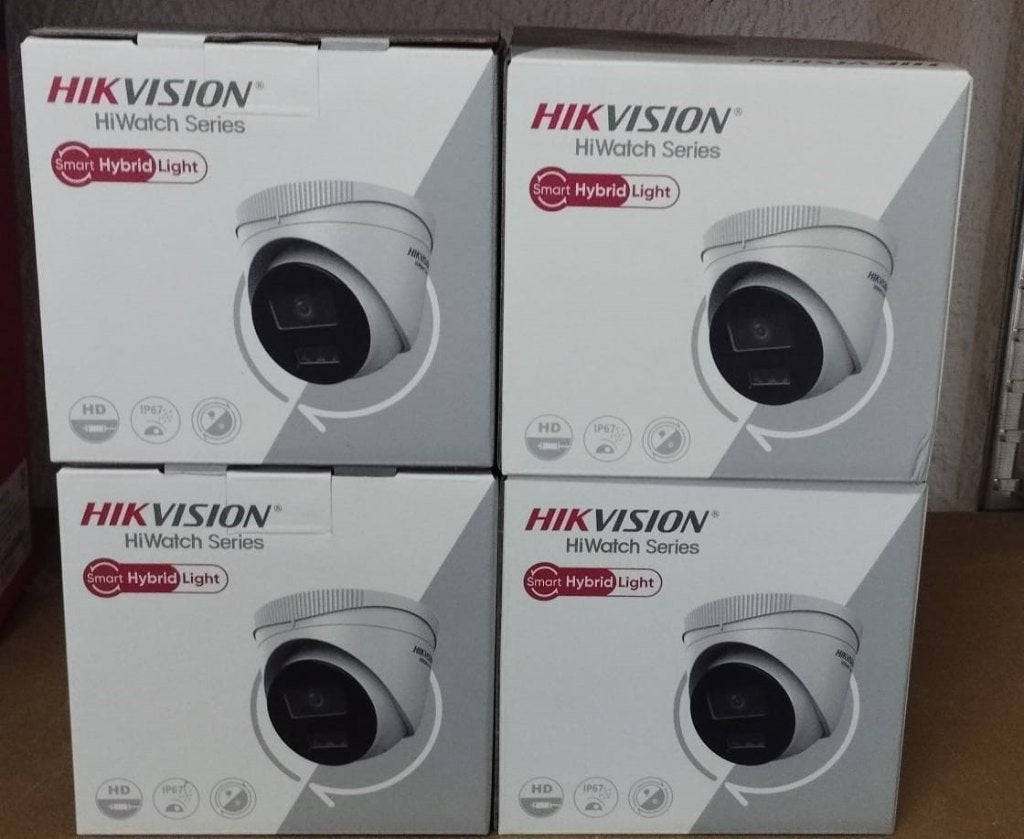 Kit de 4 Cameras Hikvision 4MP+ NVR Hikvision, Enlèvement ou Envoi, Neuf