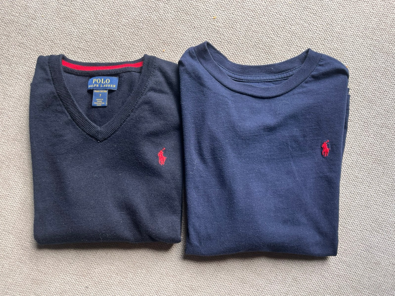 Ralph lauren kinderen trui en longsleeve, Kinderen en Baby's, Kinderkleding | Maat 128, Ophalen of Verzenden, Zo goed als nieuw