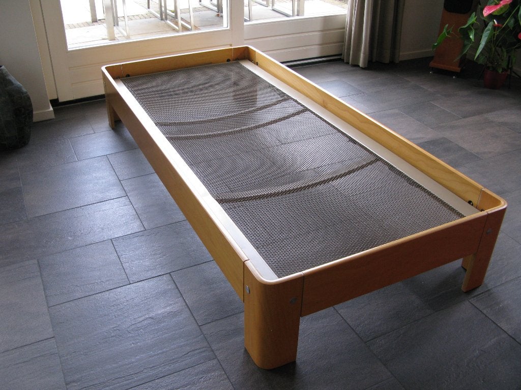 Auping auronde 90 x 200, Huis en Inrichting, Ophalen, 90 cm, 200 cm, Hout