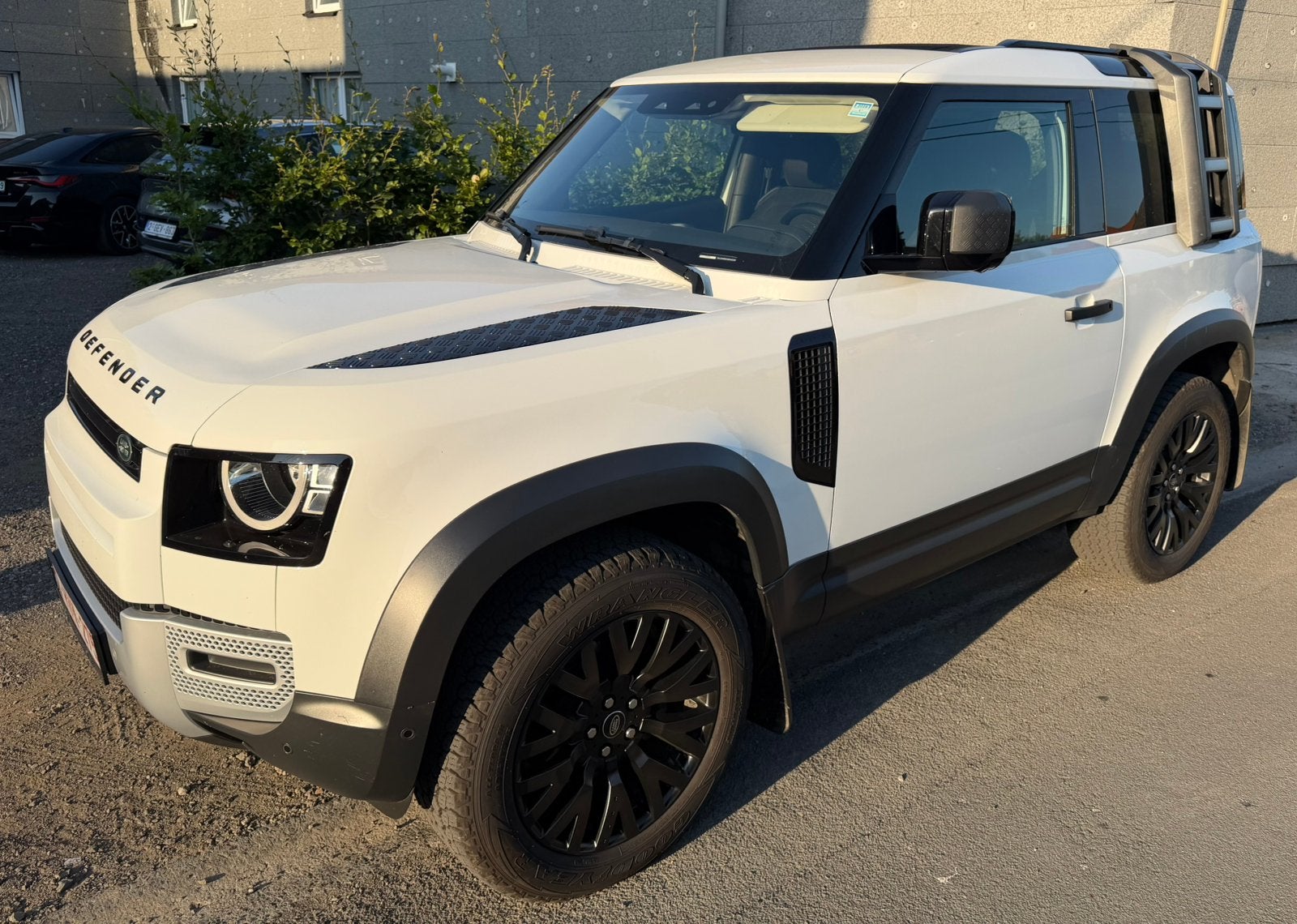 Cargo léger Land Rover Defender, Autos, Land Rover, 2997 cm³, Euro 6, Noir, Diesel