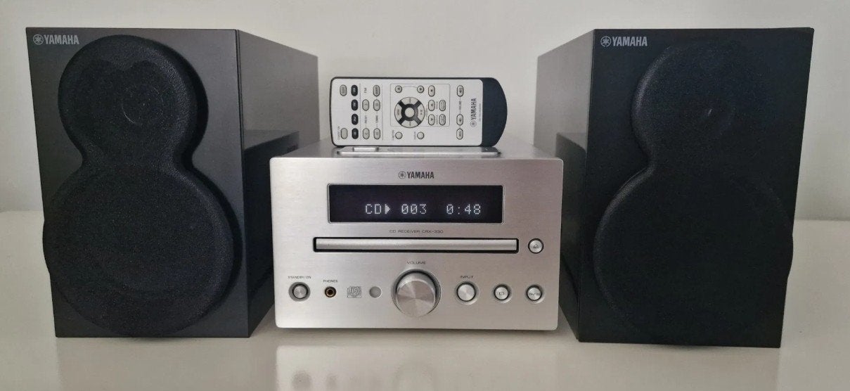 Yamaha hifi-microsysteem: USB/CD/FM/iPhone/Aux-speler, Audio, Tv en Foto, Stereoketens, Overige merken, Microset, Tuner of Radio