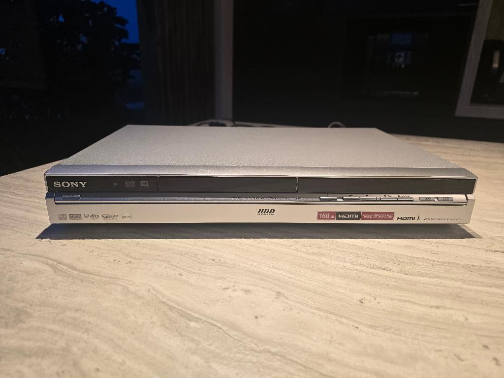 Sony DVD-Speler & Recorder - RDR-HX750S -  160GB, Audio, Tv en Foto, DVD spelers, Gebruikt, Met harddisk, Dvd-recorder, Ophalen of Verzenden