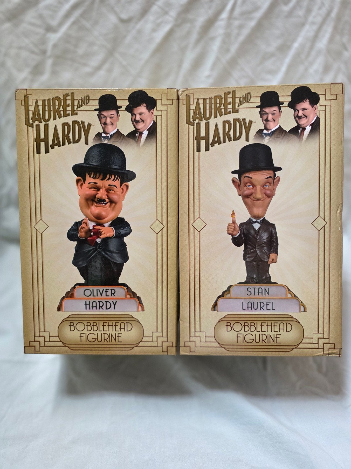 Zeldzame Bobble-Head Laurel Hardy