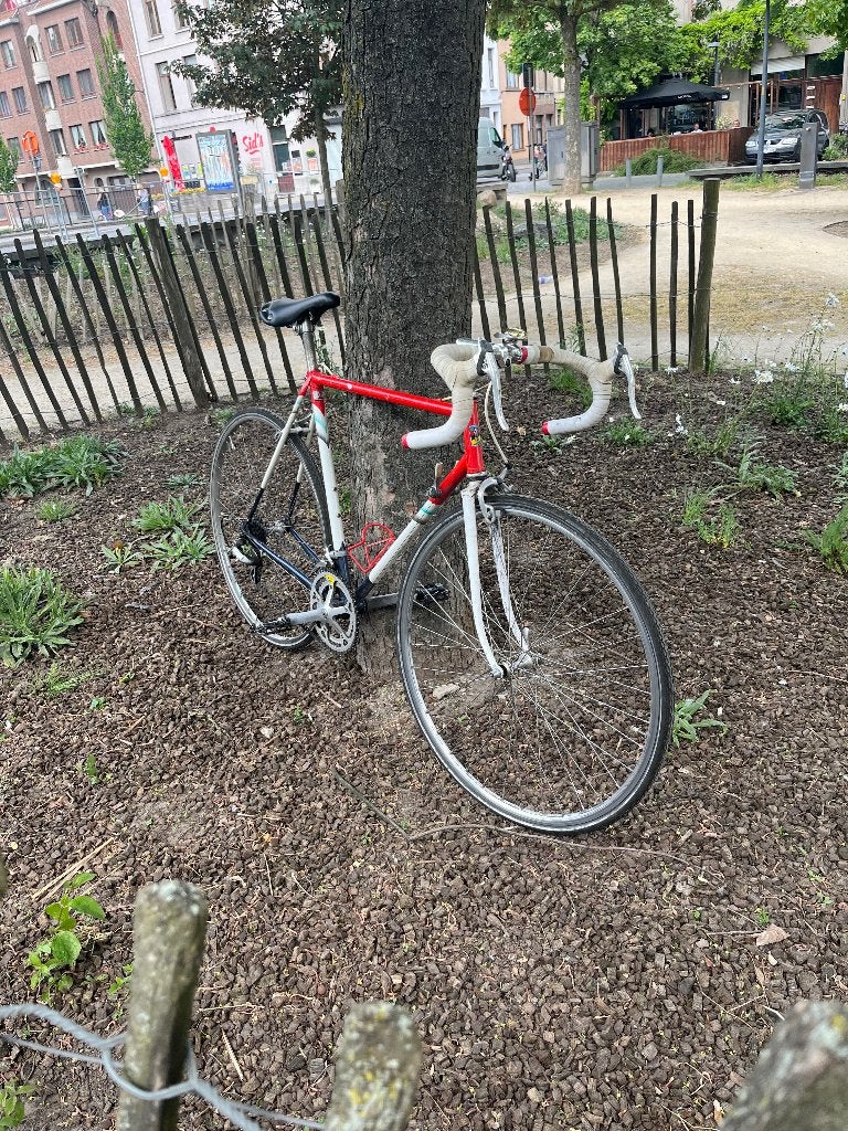 Koersfiets maat58, Ophalen, Gebruikt, 26 inch, Velgrem