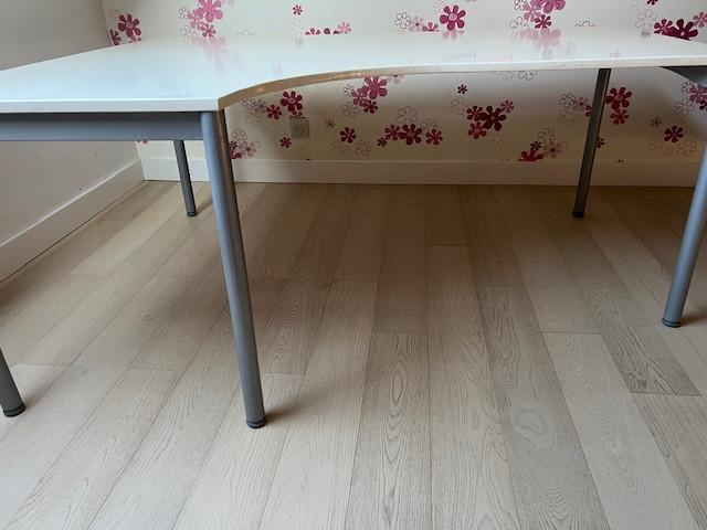 Bureau angle blanc IKEA, Maison & Meubles, Bureaux, Utilisé, Bureau d'angle, IKEA, Blanc, Enlèvement