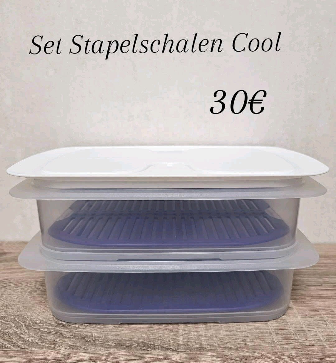 Ensemble de plateaux empilables Tupperware, Maison & Meubles, Enlèvement ou Envoi, Neuf