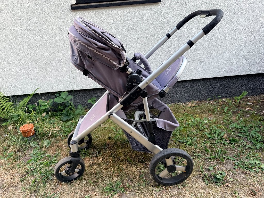 Noukie’s kinderwagen 3-in-1, Gebruikt, Combiwagen, Verstelbare duwstang, Ophalen