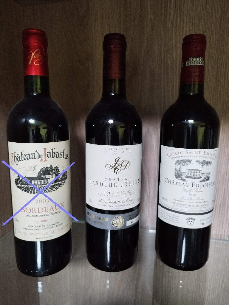 Bordeaux rouge 2001/2010 +Sauternes 2001, Collections, Neuf, Enlèvement ou Envoi, Pleine, Autres types