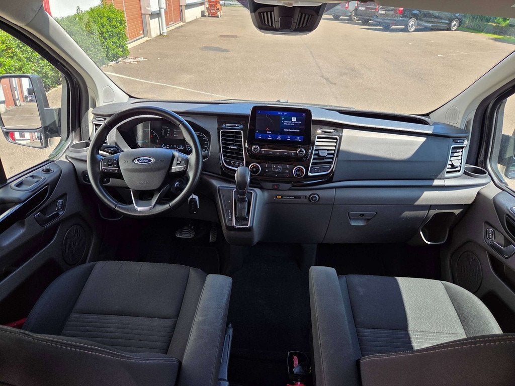 Ford Transit Custom 2.0TDCi L1H1 Automaat 5 zitplaatsen Lich, Auto's, Automaat, Stof, Gebruikt, 4 cilinders