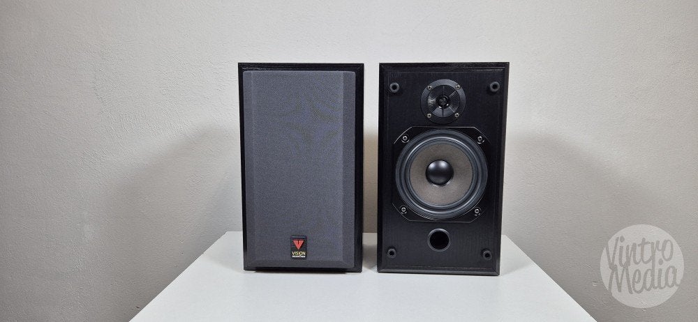 B&W Vision DS1 Luidsprekers | Speakers | Bookshelf | Compact, Enceinte d'étagère, Enlèvement ou Envoi, Reconditionné, Bass-reflex